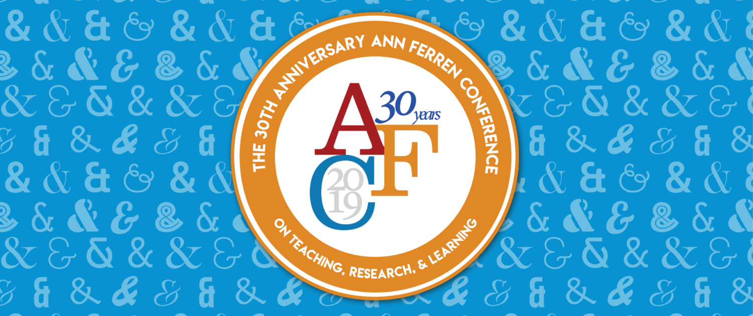 emblem for Ann Ferren 30th Anniversary