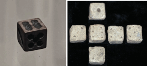 Pictures of ancient dice