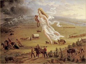 Picture of woman floating