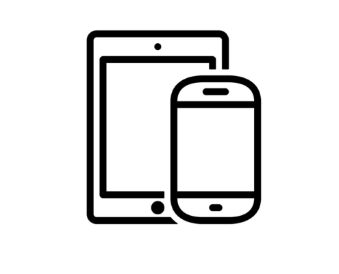 table and touchscreen phone