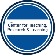 Three blue circles with "The Center for Research Teaching and Learning" in the middle