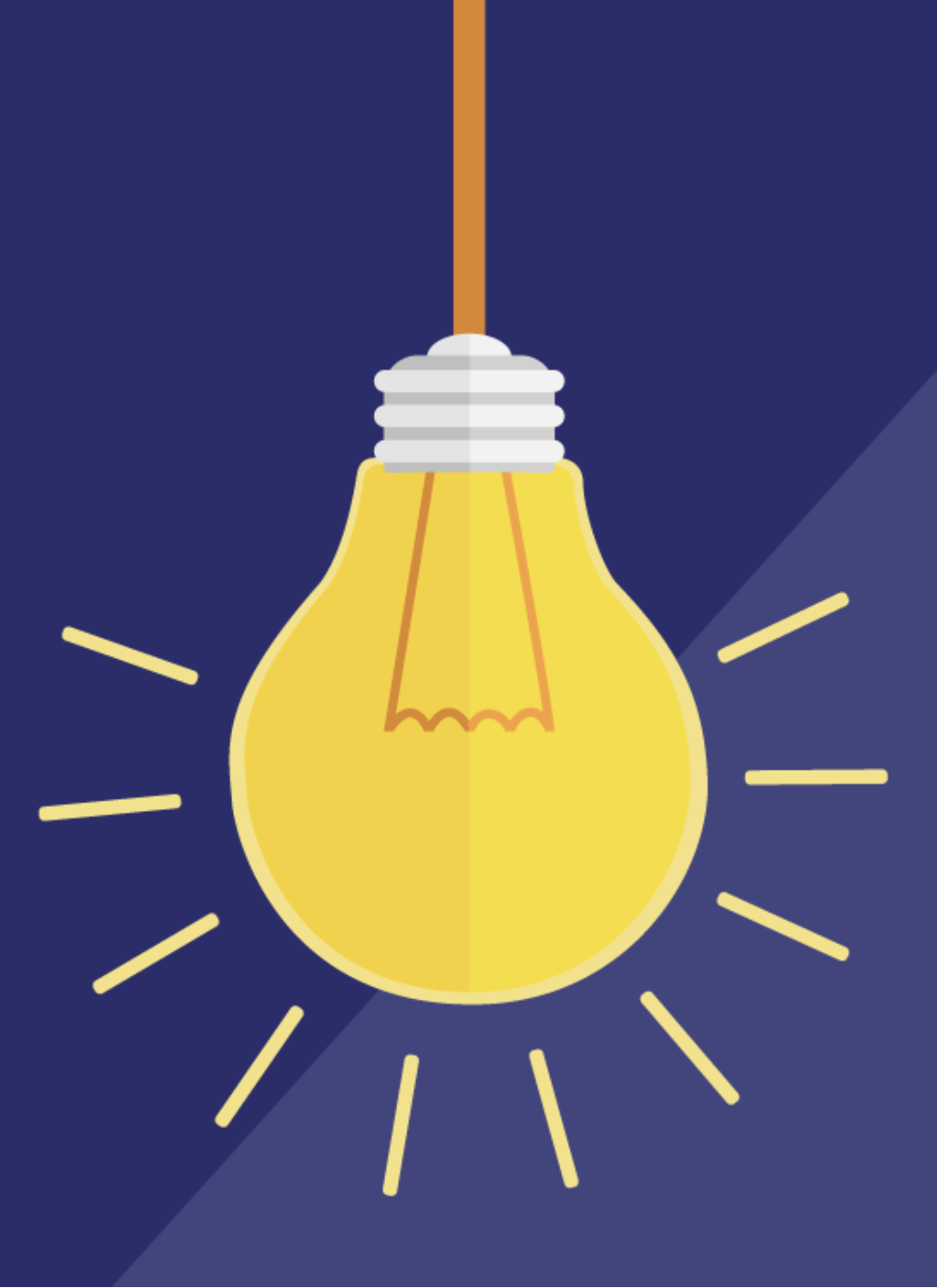 CTRL Teaching Tips. Image: a bright lightbulb symbolizing ideas