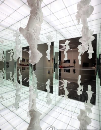 Installation photos from “Humans, Seven Questions” at the Leeum Museum of Art, Seoul, 2021. © Yonhap News.