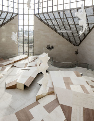 Installation view of "LEE BUL" at Mudam Luxembourg, 2013-14. Photo © Eric Chenal.
