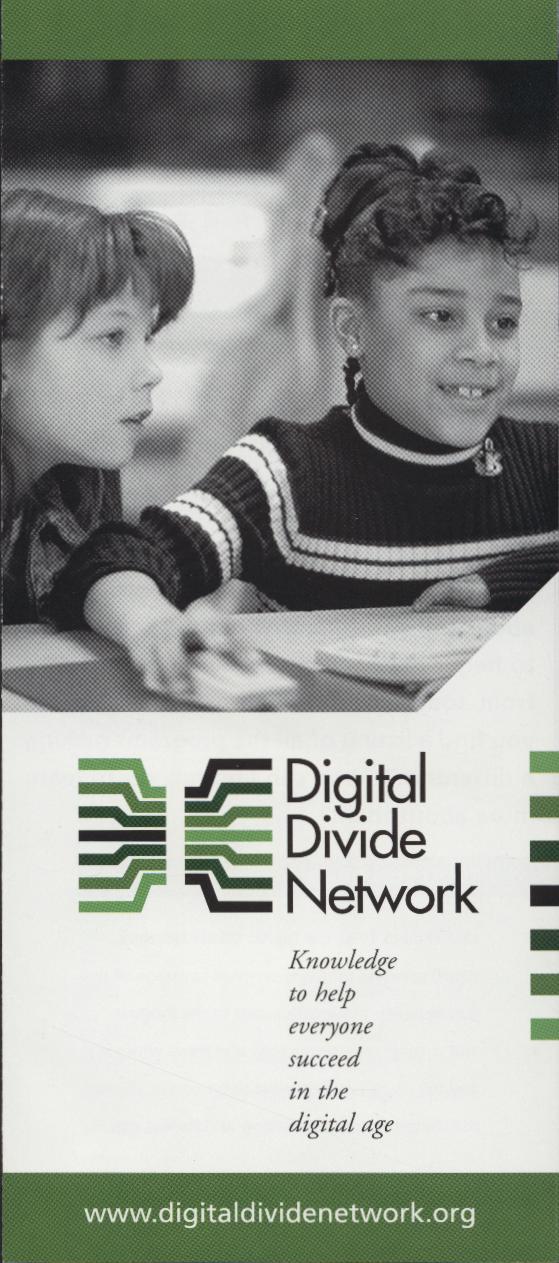 Digital Divide Network pamphlet