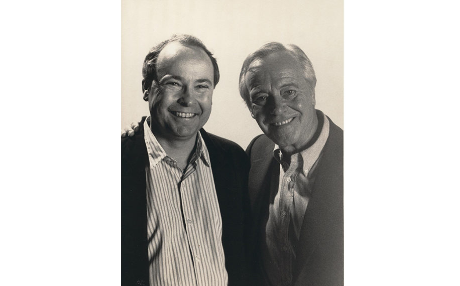 Larry Kirkman with Academy Award Winner Jack Lemmon