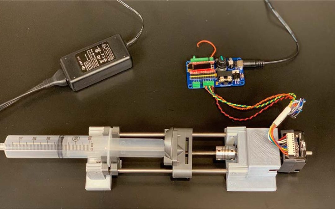 Precision Syringe Pump Controller